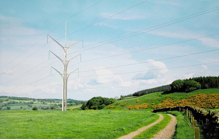 UK new generation electricity pylons